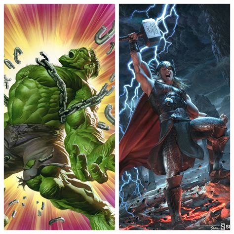 Invincible and Spawn vs Savage Hulk and Thor - Battles - Comic Vine