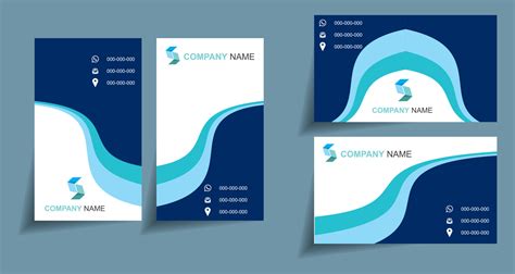 Creative Business Card Design Vector 的图像结果