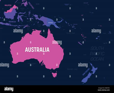 Oceania Countries And Capitals