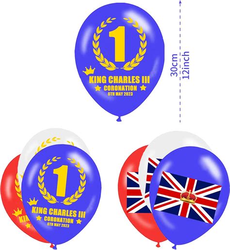 30 pcs King Charles III Coronation Decorations | Ubuy India