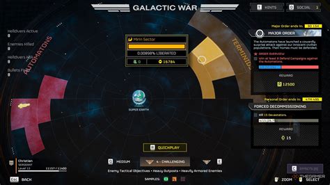 Helldivers 2 Live Map