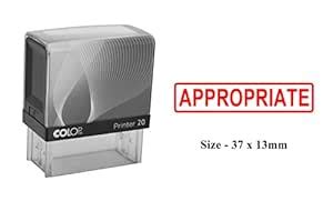 Appropriate Colop Self Inking Custom Office Use Custom Rubber Stamp ...