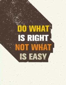 do what is right not Sticker Poster|motivational quotes|inspirational ...