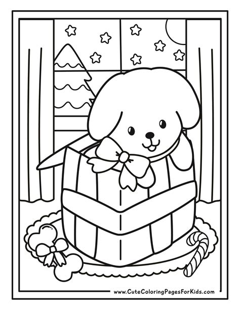 Christmas Coloring Pages: 25 Cute, Free Printable Downloads - Cute ...