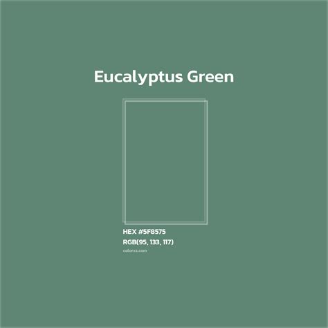 About Eucalyptus Green - Color codes and meaning | Matching colors and ...