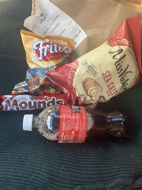 Usually never pick up from dashmart but I’m glad I did they really hooked it up with the snacks ...