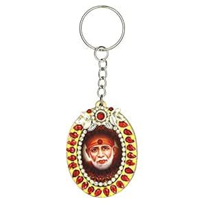 Shridi Sai Baba Keychain : Amazon.in: Home & Kitchen