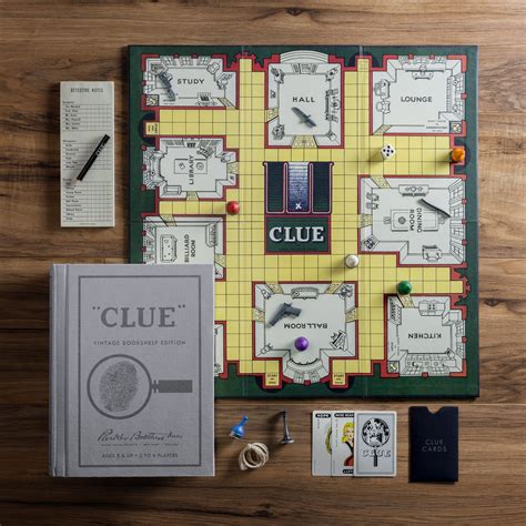Clue Vintage Bookshelf Edition | Vintage bookshelf, Vintage board games ...