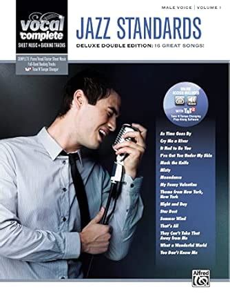Buy Jazz Standards Male Voice: Complete Piano/Vocal /Guitar Sheet Music ...