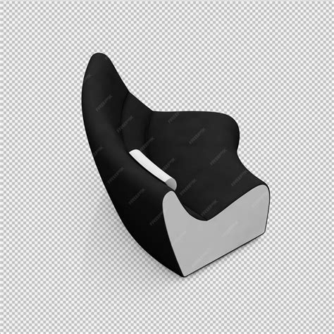 Isometric sofa 3d render | Premium PSD