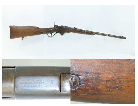 Iconic CIVIL WAR/FRONTIER Antique Model 1860 SPENCER SADDLE RING ...