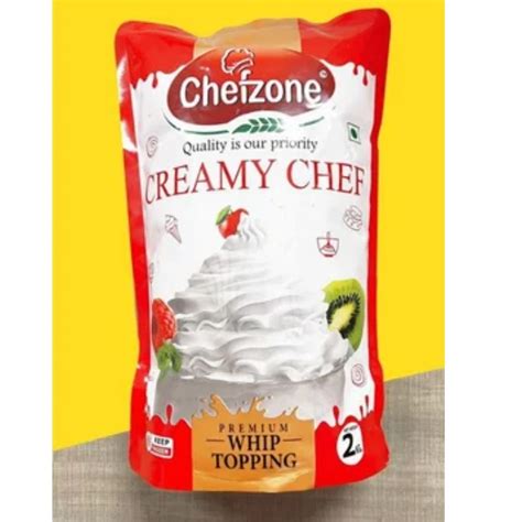 Non Dairy Whipped Topping Cream Chefzone – JITCO