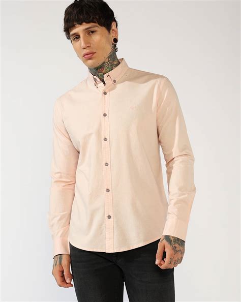Men's Regular Fit Long Sleeves Oxford Shirt