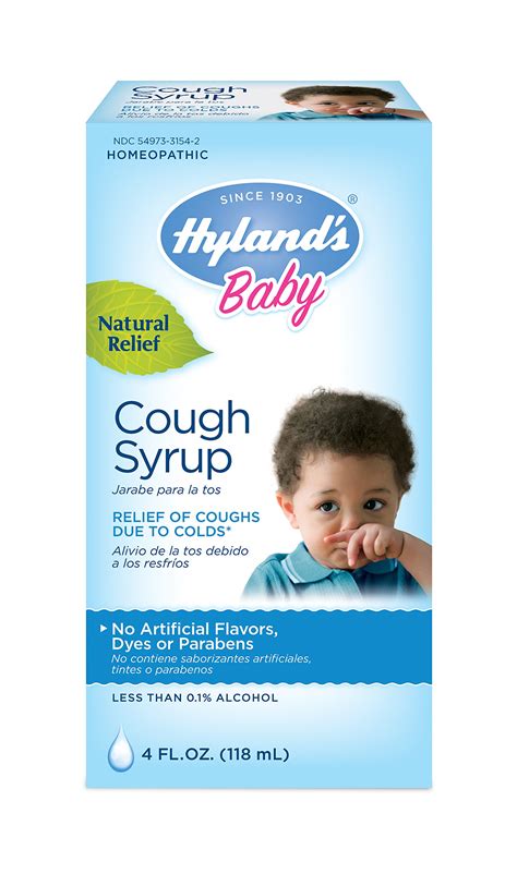 Infant and Baby Cold Medicine, Cough Syrup, Hyland's Baby, Natural ...