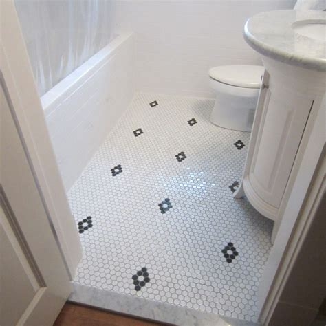 Client Project: Master Bath | Jana Hunter Interiors | Hex tile ...
