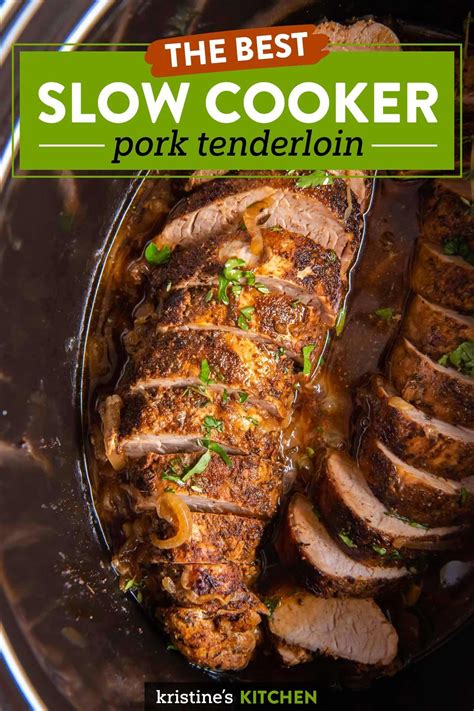 Easy slow cooker pork tenderloin – Artofit