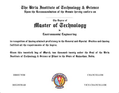 M.Tech. Environmental Engineering for Professionals- Bits WILP