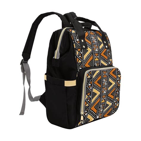 Native Bogolanfini Afro Backpack | African Fashion