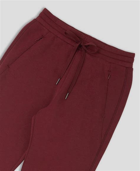 Buy Super Combed Cotton Rich Fleece Fabric Straight Fit Trackpants with ...