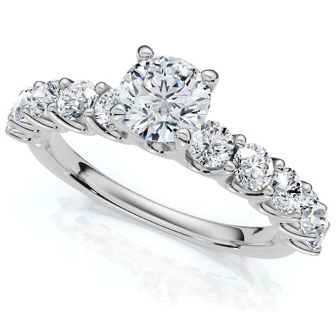 2Ct Diamond Engagement Ring 14k Gold Lab Grown