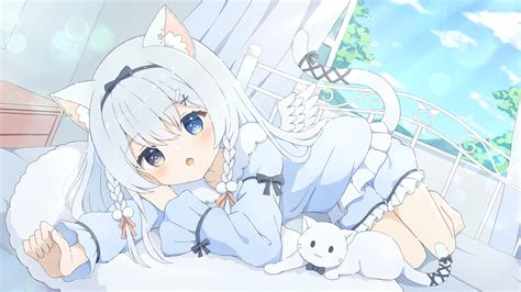 Cat Anime Girl Wallpaper