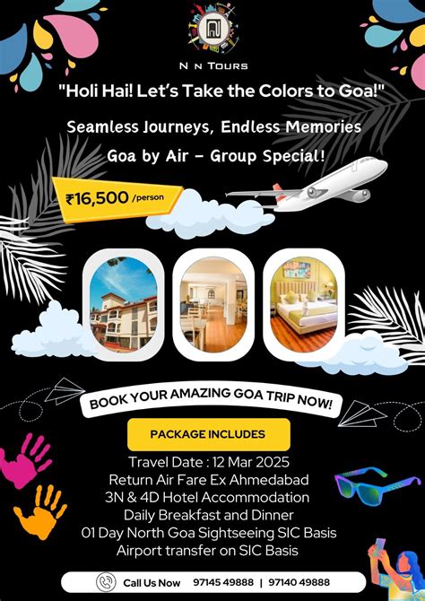 Goa Tour Package, Goa Trip, Ahmedabad, 12 March 2025 | AllEvents