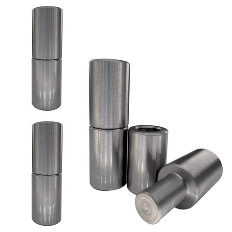 3” Weldable Barrel Hinges – 3 Inch x ¾ Inch – Heavy Duty Steel – Weld ...