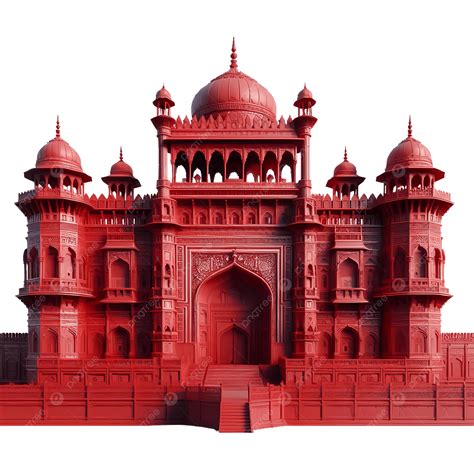 Red Fort Design, Red Fort, Lal Killa, Indian Fort PNG Transparent Image and Clipart for Free ...