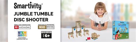 Buy Smartivity Jumble Tumble Disc Shooter STEM Educational DIY Fun Toys ...