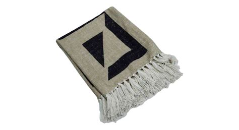 Beige Cotton Throw - Urban Ladder