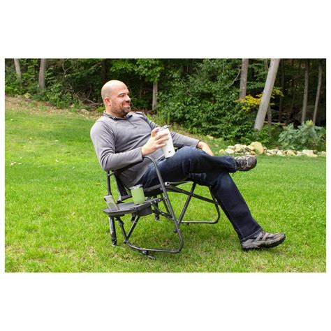 GCI Freestyle Rocker XL With Side Table - Camping chair | Free EU ...
