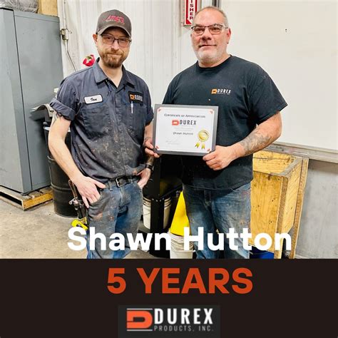 Durex Products, Inc. on LinkedIn: #aggregate #workanniversarycelebration