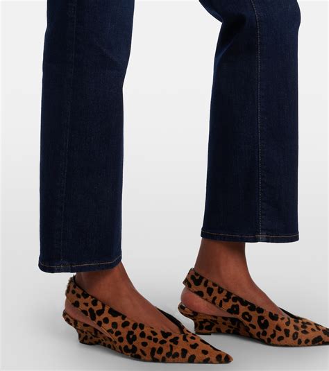 Le Sleek straight jeans in blue - Frame | Mytheresa