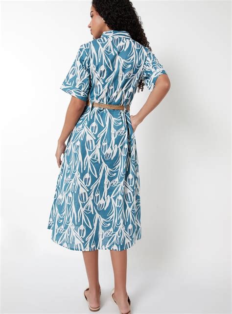 Buy Women Printed Belted Shirt Dress Online at just Rs. 999.0 ...