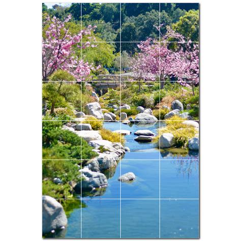 Picture-Tiles.com 17" x 25.5" Ceramic Spring Photo Decorative Mural ...