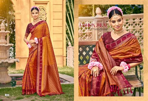 Bunawat Lazrre Silk Sangam Prints Soft Silk Woven Work Traditional ...