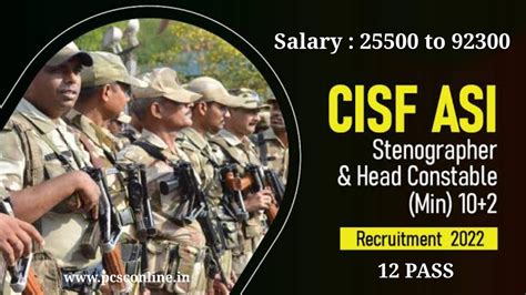 Recruitment of Assistant Sub Inspector (Stenographer) and Head ...