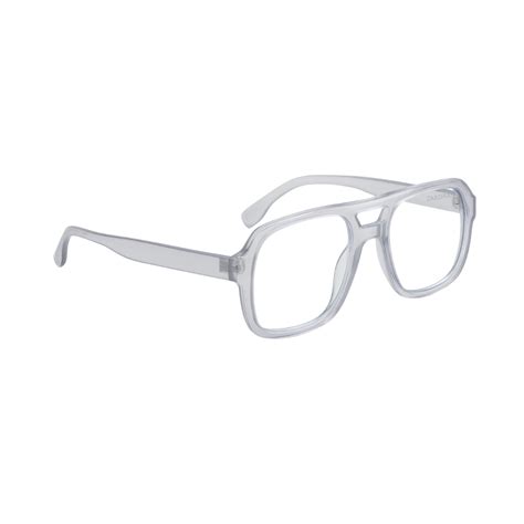 Portugal | Grey Transparent Aviator Sunglass – ZAADRAN
