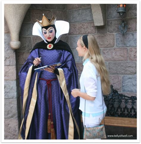 Evil Queen Character Spot at Disneyland - Food Fun & Faraway Places