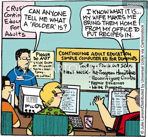 Computer Class Cartoon 的图像结果