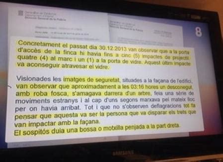 Hubo 9 denuncias de la familia Rosell ante los Mossos y 5 impactos de ...