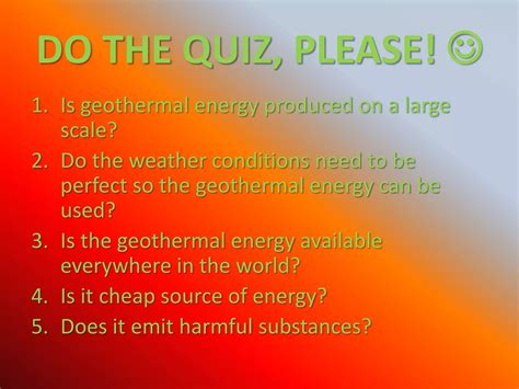 Pros and cons of geothermal energy | PPTX