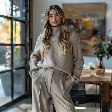 8+ Trendy Business Casual Outfit Ideas with Sweaters and Dress Pants