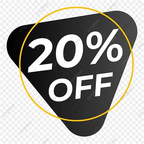 Gambar 20 Elemen Png Spanduk Tag Penjualan, Diskon 20%, Tag Penjualan ...