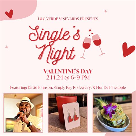 Valentine's Day Singles Night - Verde Vineyards