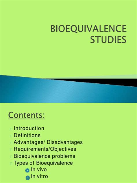 Image result for Bioequivalence Graphical Abstracts