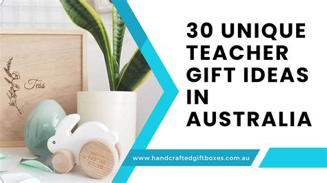 30 Unique Teacher Gift Ideas in Australia (2022 Guide) - Hand Crafted ...