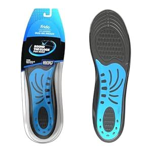 Frido Dual Gel Heavy Duty Trimmable Insoles | For Loose Shoes or ...