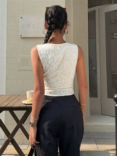 French Tank Top Sleeveless Slim Fit top | Savana | Bestsellers
