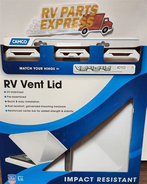 Camco Roof Vent Replacement Lid 40153 - RV Parts Express - Specialty RV ...